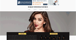 Desktop Screenshot of hailee-steinfeld.com
